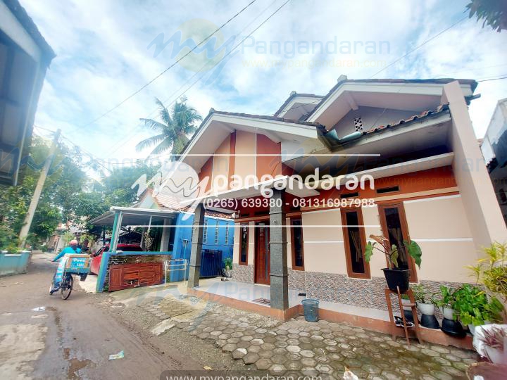   Tampilan depan neng madu homestay pangandaran