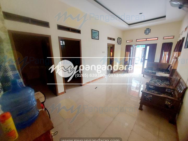  Tampilan ruang keluarga neng madu homestay pangandaran